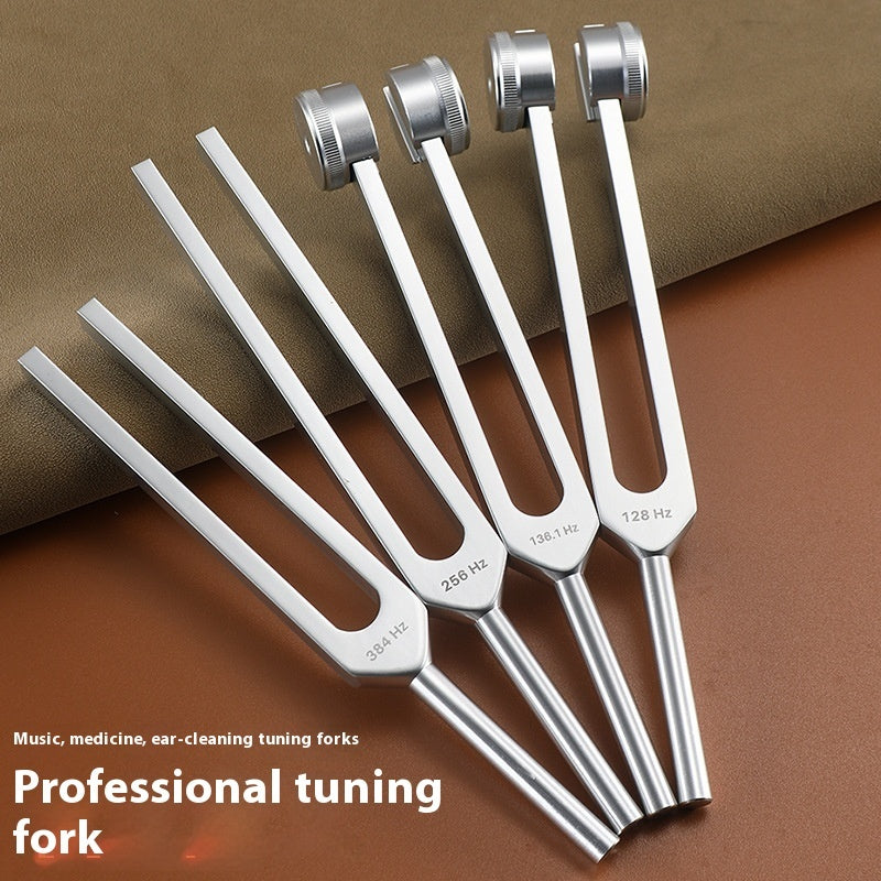Premium 6-Piece Tuning Fork Set for Sound & Vibrational Therapy – With Leather Gift Bag