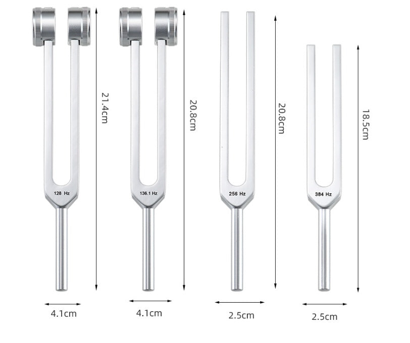 premium 6-piece tuning fork set - 3